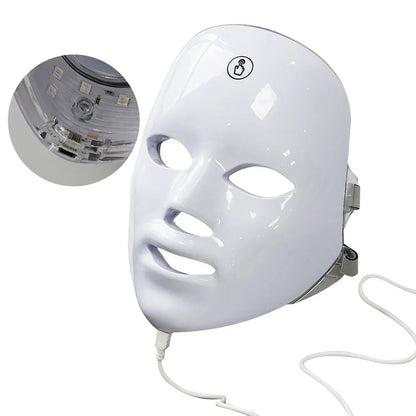 🔥7-Color LED Beauty Mask – Professional Skin Therapy at Home