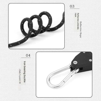 🔥48% OFF Sale🔥 Portable Adjustable Fix Camping Rope