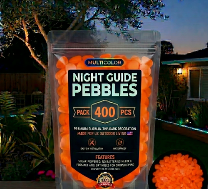 ⏰Hot Sale- 2026 Colorful Glow-in-the-Dark Garden Stones Night