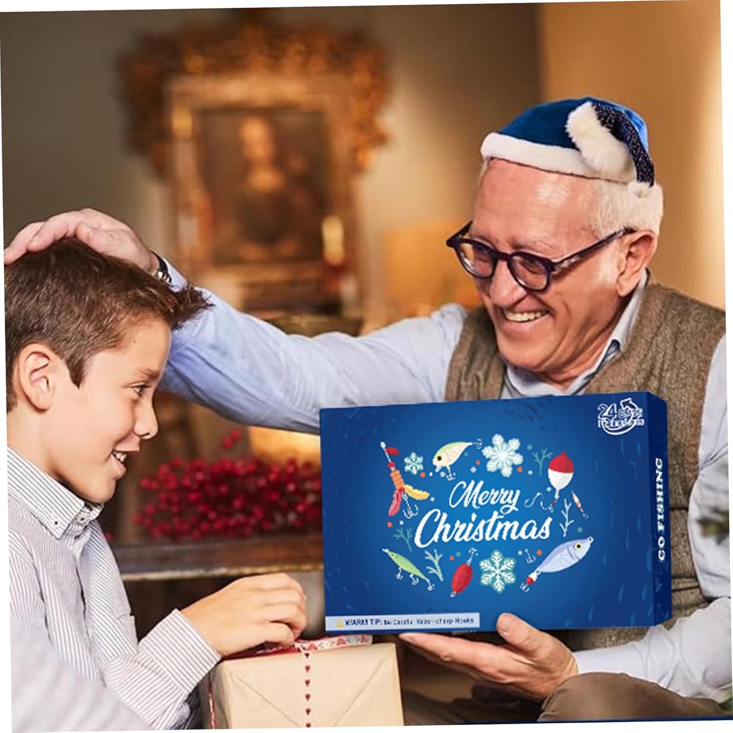 Advent Calendar 2025 Fishing Lure Countdown Calendar