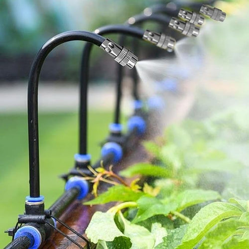 🔥 Last Day 50% OFF – 360° Curved Garden Automatic Irrigation System 🚿🌿