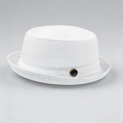 🏷️ Limited Time Sale — Summer Pork Pie Hat 🎩 Breathable, Cool & Stylish