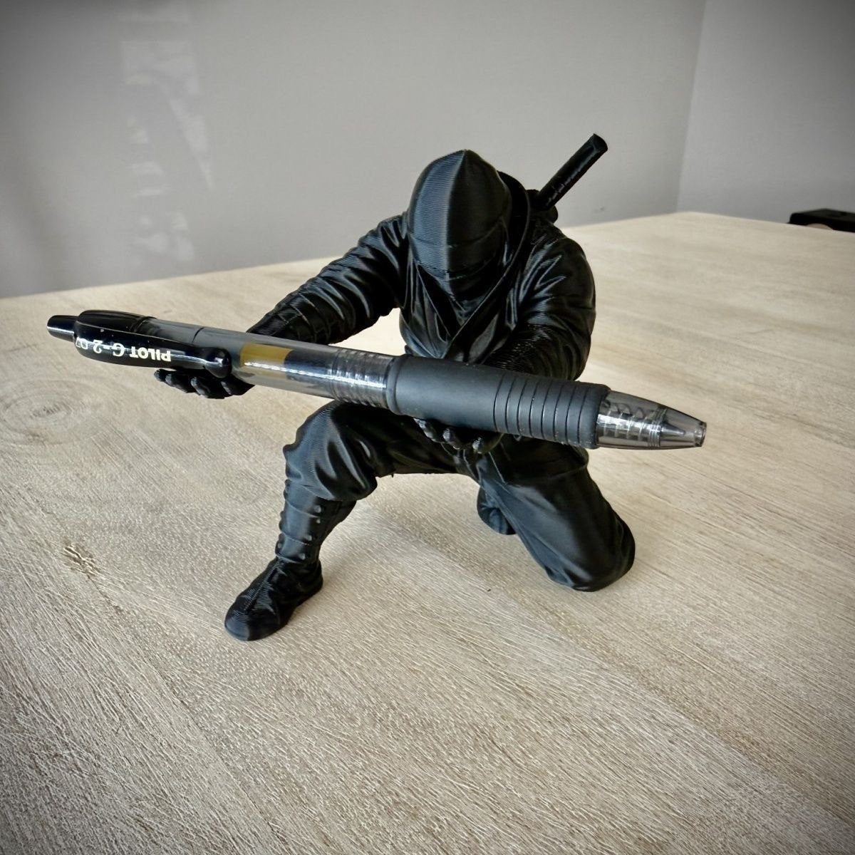 🔥Last Day Promotion! ⚔️3D Printed Samurai Pen Holder Desk Organizer