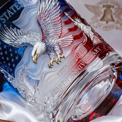 🇺🇸🦅Limited Edition 2026 USA 250th Anniversary Commemorative Glass – 1776-2026 Heritage Edition
