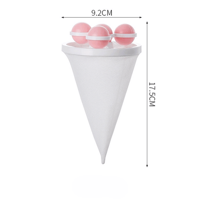 🧺 BUY 1 GET 1 FREE! 🧼 - 👚Floating Lint & Hair CatcherCatches Hair & Lint, Reusable & Protects Washing Machine/Drain 🚿