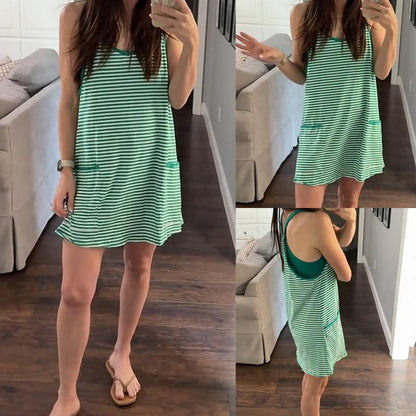 ☀️ 2-in-1 Sculpting Mini Dress — Your Throw-On-and-Go Summer Favorite