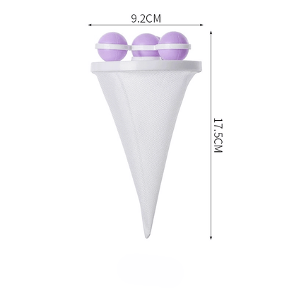🧺 BUY 1 GET 1 FREE! 🧼 - 👚Floating Lint & Hair CatcherCatches Hair & Lint, Reusable & Protects Washing Machine/Drain 🚿