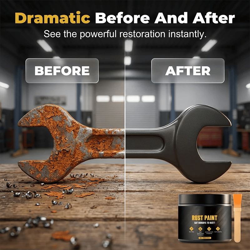 ⏰Last Day 70% OFF-Water-Based Metallic Paint Rust Converter