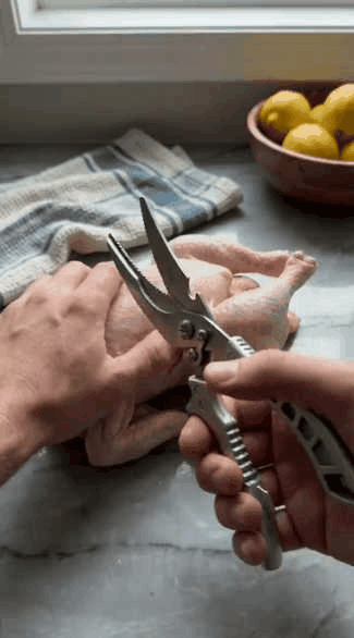 ✂️ Heavy-Duty Multifunction Kitchen Shears -Fish Scaler🐟 Bottle Opener🍾Safety Lock 🔪