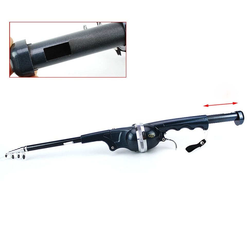 🎣Portable Folding Rod – Compact & Lightweight
