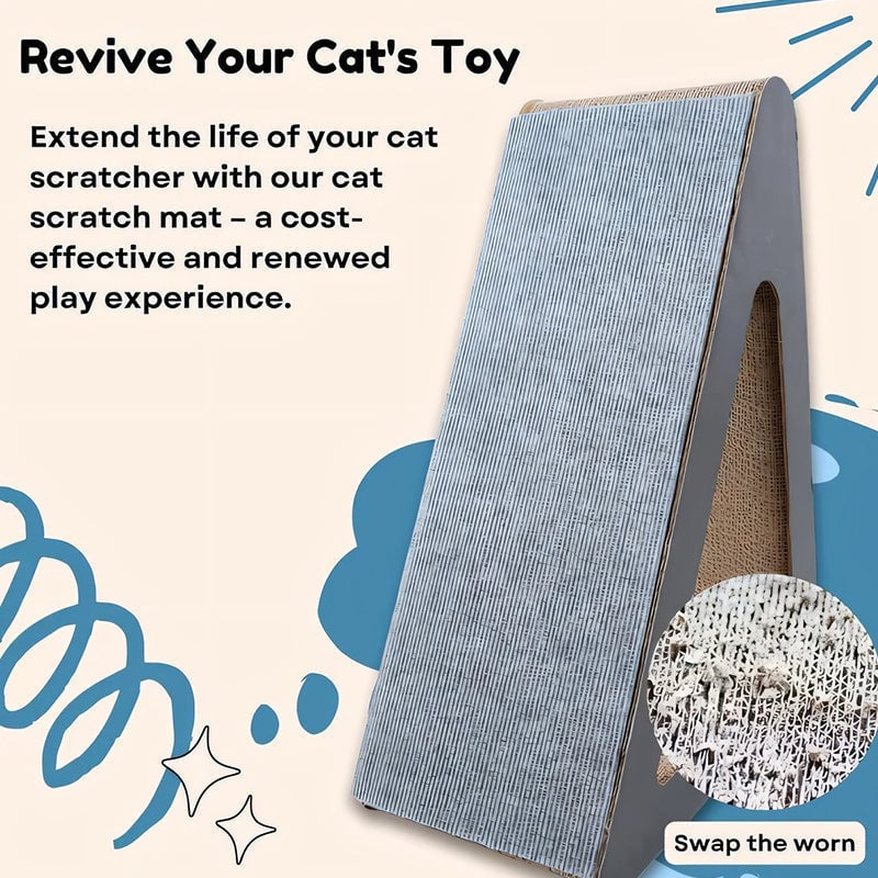 🔥Flash Sale-60% OFF - 🛋Protecting furniture-Cat Scratching Mat