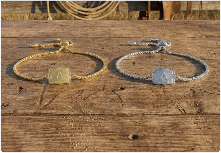 🏇Handcrafted Western Bracelet with Custom Initials - A Meaningful Accessory for Your Unique Story