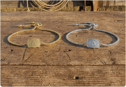 🏇Handcrafted Western Bracelet with Custom Initials - A Meaningful Accessory for Your Unique Story