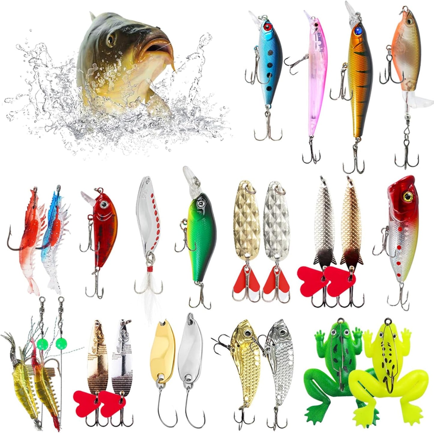 Advent Calendar 2025 Fishing Lure Countdown Calendar