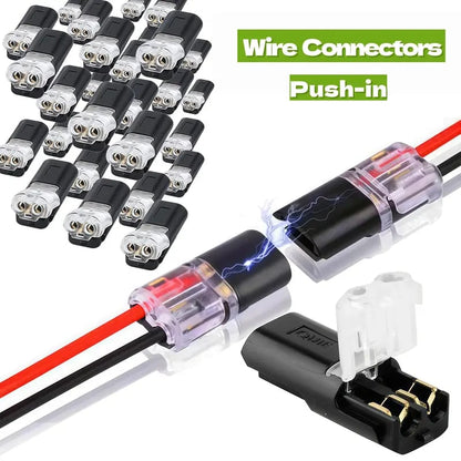⚡Stop Soldering! 2 Pin Double-Wire Plug-in LED Light Strip Connectors