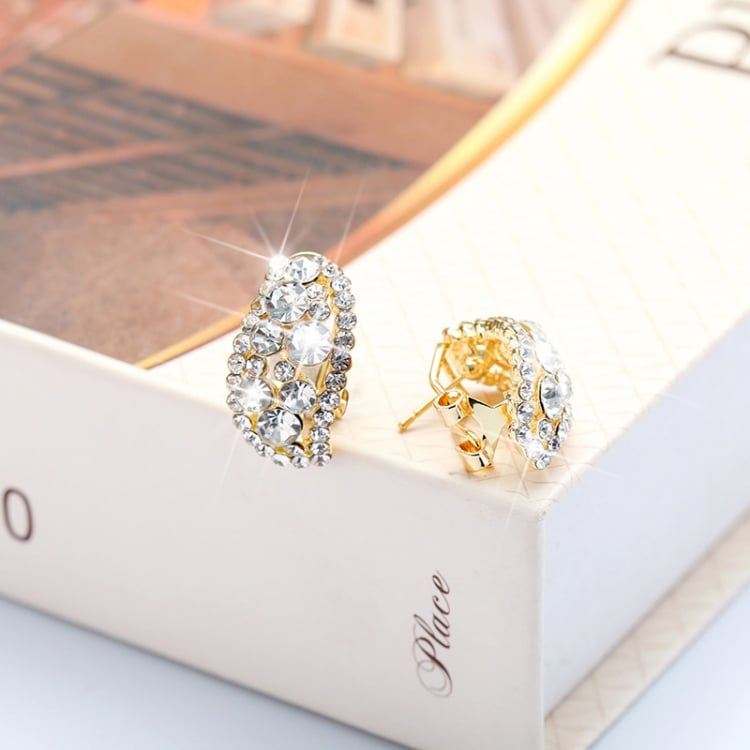🎁Mother's Day Gift |Lab-Created Diamonds Hoop Earrings🎁