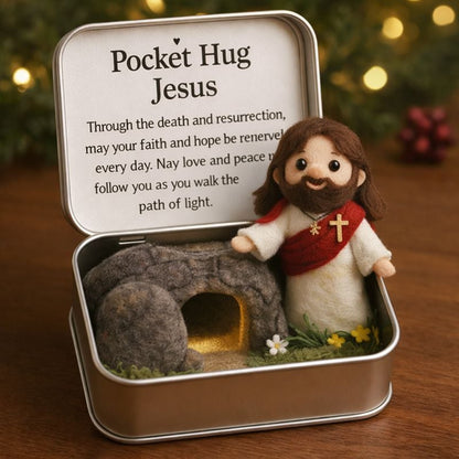 ✝️Easter Pocket Hug Box – Mini Comfort Gift for Spring & Faith🐣