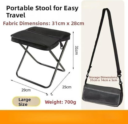 🎒🪑 2-in-1 Foldable Backpack Stool – Portable, Durable & Versatile | LAST DAY Special ✨