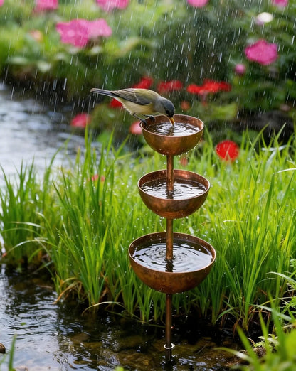 Hot Sale 50% Off 🌧️ Rain Catcher - Plant Support🐦 Metal Garden Ornament