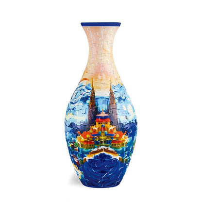 🔥LAST DAY Free Shipping - 💐🧩✨3D Art Puzzle Vase
