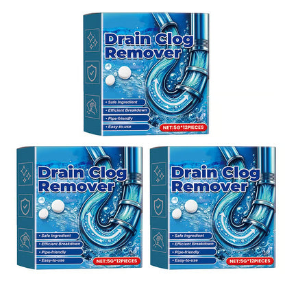 🏆 40K+ SOLD! ✨ Fish-Shaped Quick-Dissolving Drain Clog Remover | Fast & Easy Fix 💧 | 50% OFF Today Only