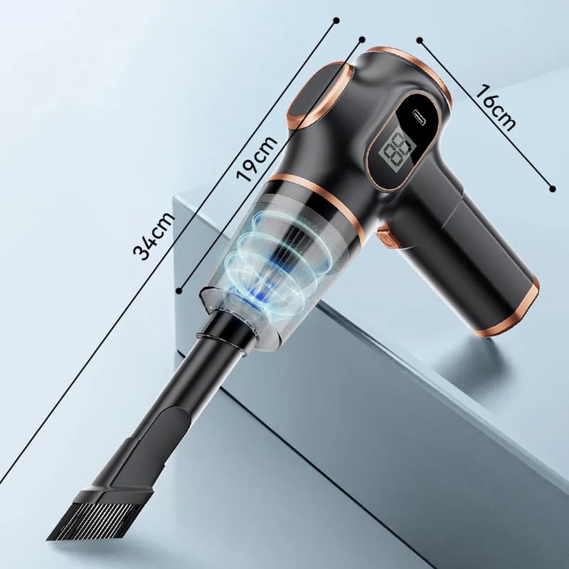 ✨Handheld Cordless Car Vacuum Cleaner 19000Pa Powerful 6-in-1 Portable with Smart Display