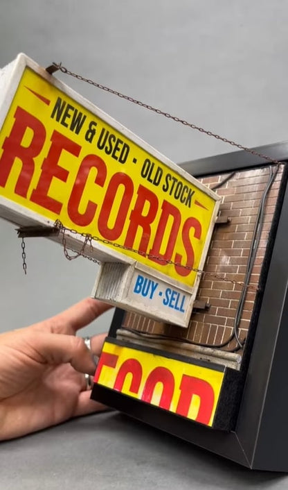 🔥Record Store Retro Wall Light - Record Collector Gift✨
