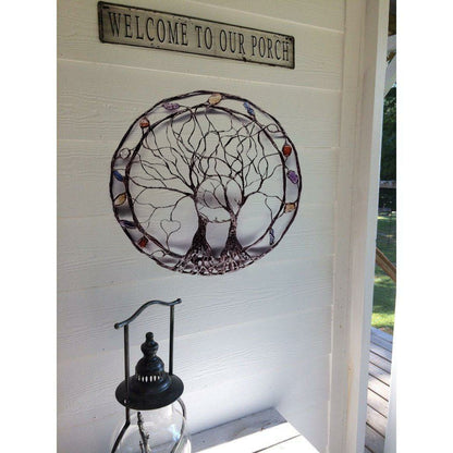 🏵Last Day Promotion 49% OFF-Circle of Life Garden Wall Art, The Moon Huggers🏡