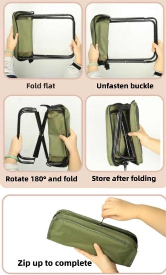 🎒🪑 2-in-1 Foldable Backpack Stool – Portable, Durable & Versatile | LAST DAY Special ✨