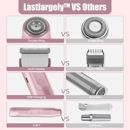 🎁  2-in-1 Women's Body Shaver