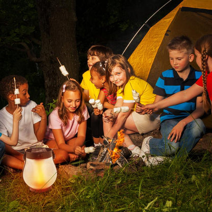 ✨Last Day Promotion--Dancing flame Solar Lantern Outdoor Lights