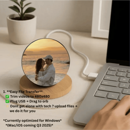 The Magic Crystal Ball — Hold the Breathing Memories in Your Hand.(BUY 2 FREE SHIPPING)
