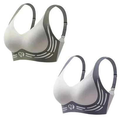 🎁Super Gather Bra | Wireless Push-up Bra👍No More Sagging Breasts