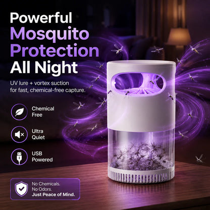 🦟 50% OFF! UV Mosquito Killer Lamp – quiet, USB, chemical-free. 50K+ sold! 🔇🌙
