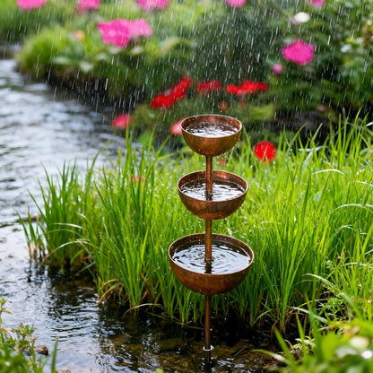 Hot Sale 50% Off 🌧️ Rain Catcher - Plant Support🐦 Metal Garden Ornament