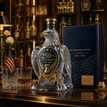 🦅🦅Hawk Whiskey Bottle&Cup -250th Anniversary Commemorative Bottle&Cup