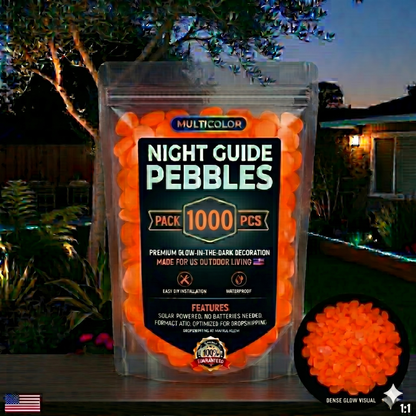 💥LAST DAY SALE 50%OFF💥Colorful Glow-in-the-Dark Garden Stones