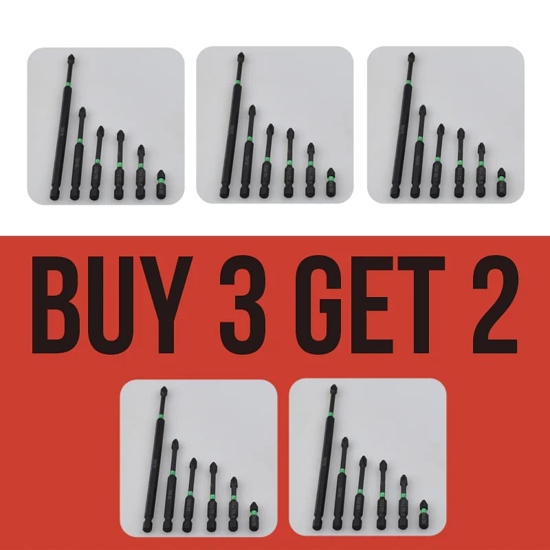 PH2 Magnetic Screwdriver Bit Set -💪Drilling work no longer be complicated!