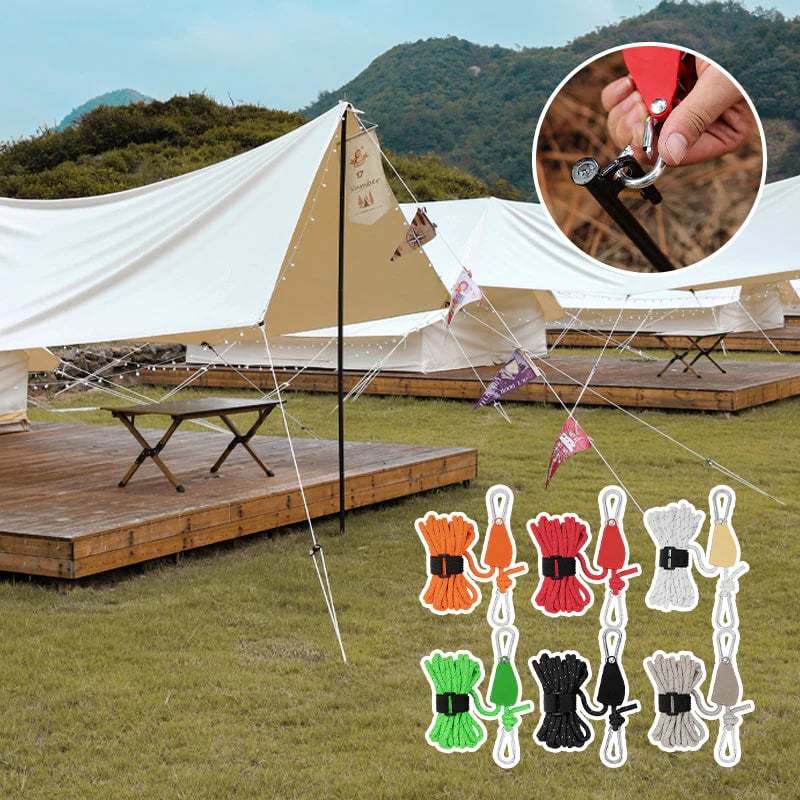 🔥48% OFF Sale🔥 Portable Adjustable Fix Camping Rope