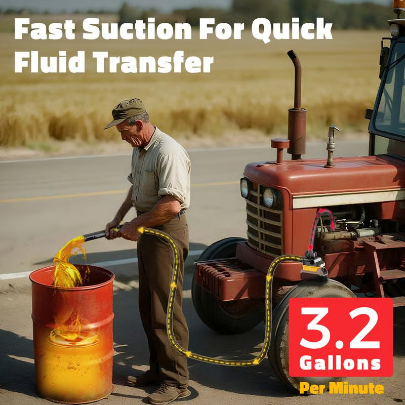 ✨#1 Best Seller🛡️Automobile Fuel Transfer Pump🚗⛽Fast & Easy Fuel Transfer