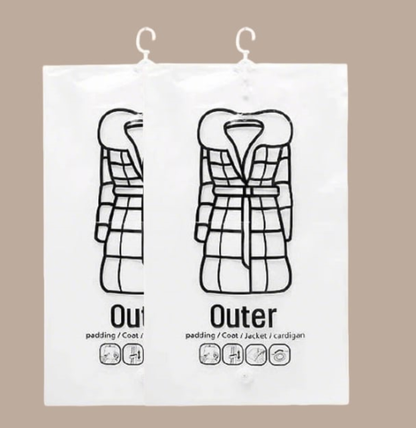 ⏳🔥Hanging Vacuum Storage Bags -Reclaim your closet!