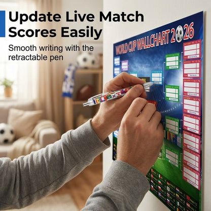 🔥Last Day 50% OFF - 🗓️ ⚽ 2026 World Cup Poster Set – Don't Miss a Match!