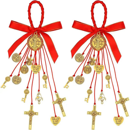 ✝️ Saint Benedict Medal Protection from Evil Blessing Charm Catholic