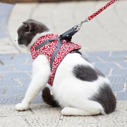 🐱🐶Pet Cat Dog Vest Harness & Leash Set