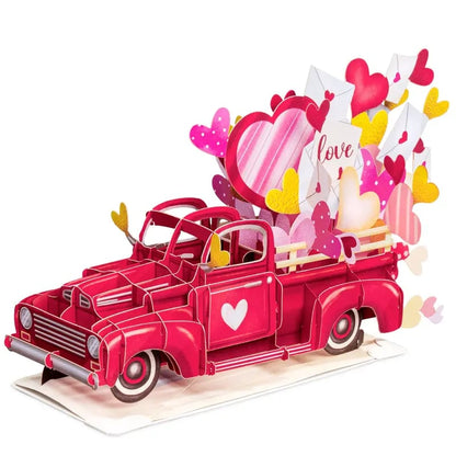 Everlasting 3D Flower Pop-Up Card – Valentine’s Day Keepsake Gift