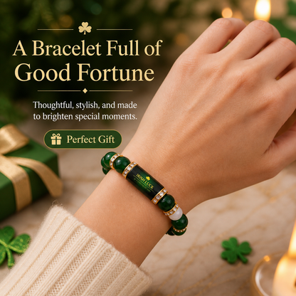 Irish Lucky Saint Patrick's Day Bracelet Attracts Wealth and Good Fortune-YAO