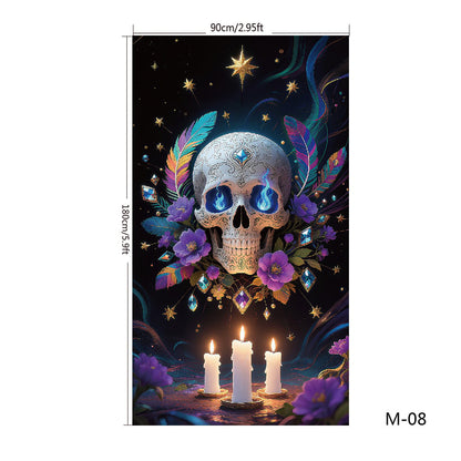 Last day 50% OFF🌟2025 Christmas and Halloween front door decoration
