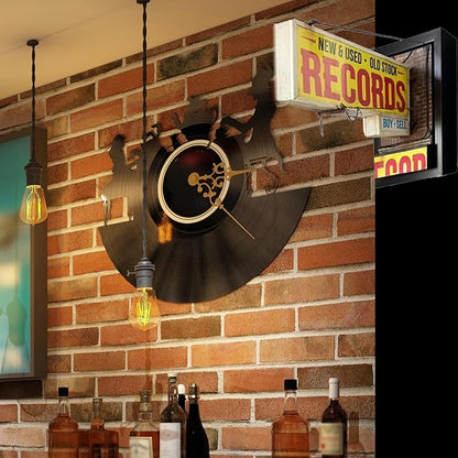🔥Record Store Retro Wall Light - Record Collector Gift✨