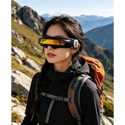📢📢50% OFF !! ⏰Retro Punk Irregular Shape UV400 Sunglasses
