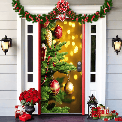 Last day 50% OFF🌟2025 Christmas and Halloween front door decoration